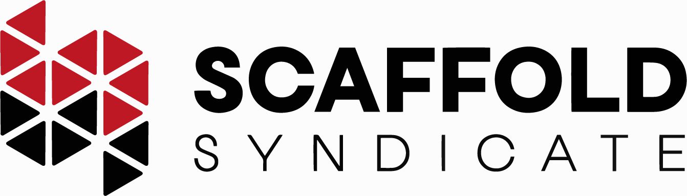Black letters forming 'CAF YND' on a white background.